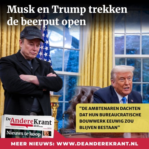 Musk en Trump trekken de beerput open.