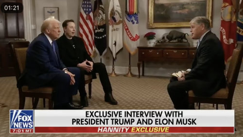 Er zullen genoeg clips en serieuze analyses komen van dit interview met Hannity