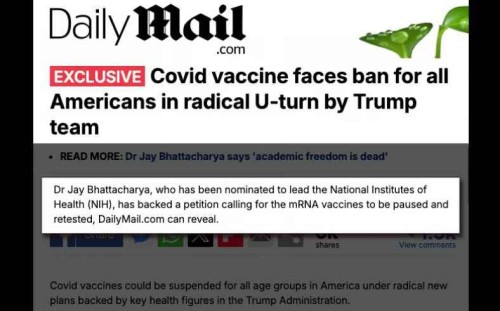 Verslag: Trump zou dodelijk Covid-vaccin kunnen verbieden
